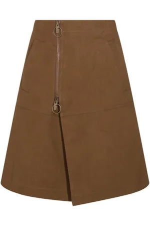 Burberry Dames, Rokken, Bruin, Maat: 3XS Katoen