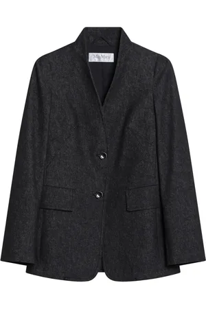 Max Mara Dames, Jassen, Blauw, Maat: M