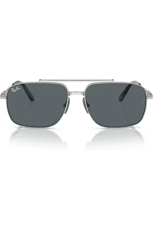 Ray-Ban Unisex, Accessoires, Grijs, Maat: 59 MM
