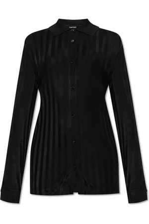 Tom Ford Dames, Truien, Zwart, Maat: XS Viscose