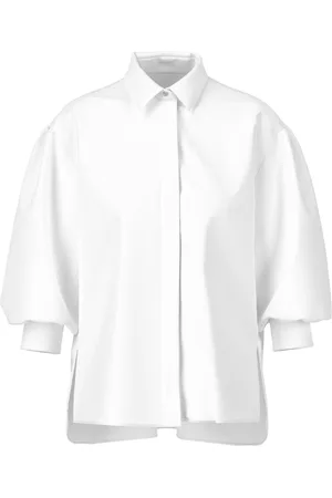Marc Cain Dames, Blouses & Shirts, Wit, Maat: L