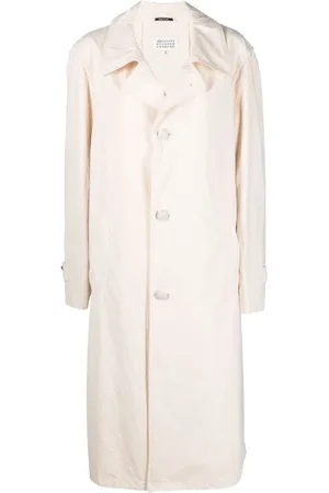 Maison Margiela Dames, Mantels, Wit, Maat: XS Katoen
