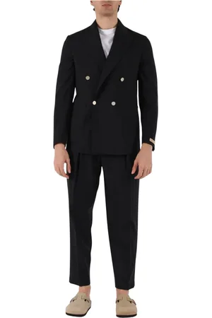 Briglia 1949 Heren, Pakken, Blauw, Maat: M Wol