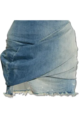 Rick Owens Dames, Rokken, Blauw, Maat: XS Denim