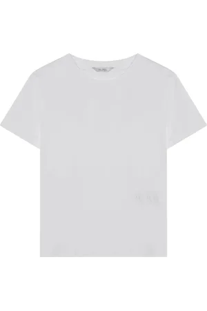 Max Mara Dames, Tops, Wit, Maat: L