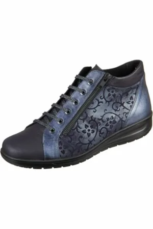 Solidus Dames, Schoenen, Blauw, Maat: 39 1/2 EU