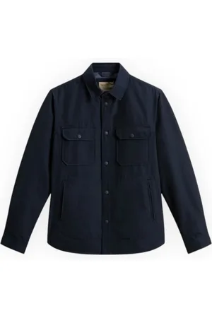 Woolrich Heren, Jassen, Blauw, Maat: XL Wol