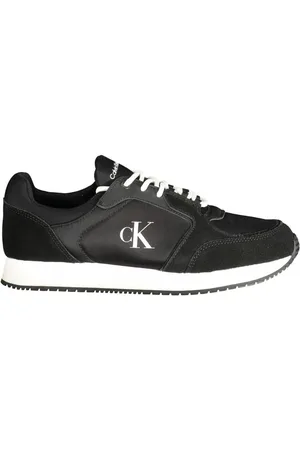 Calvin Klein Heren, Schoenen, Zwart, Maat: 43 EU Poliester