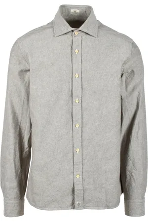SONRISA Heren, Overhemden, Grijs, Maat: 4XL Katoen