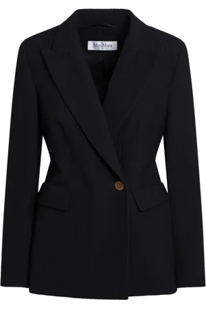 Max Mara Dames, Jassen, Blauw, Maat: S