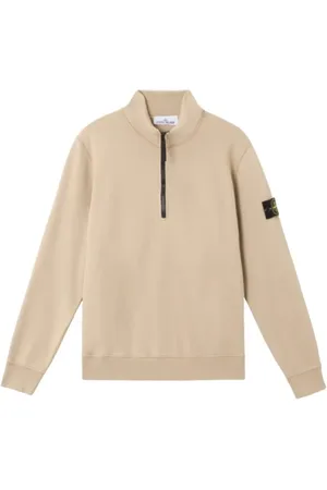 Stone Island Heren, Sweatshirts & Hoodies, Bruin, Maat: S Katoen
