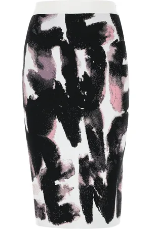 Alexander McQueen Dames, Rokken, Zwart, Maat: XS