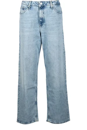 Calvin Klein Dames, Jeans, Blauw, Maat: W27 Katoen