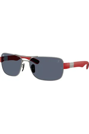 Ray-Ban Unisex, Accessoires, Grijs, Maat: 64 MM