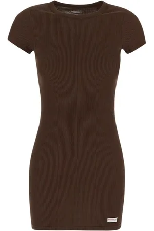 Alexander Wang Dames, Jurken, Bruin, Maat: M