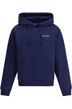 Daily paper Heren, Sweatshirts & Hoodies, Blauw, Maat: M Katoen