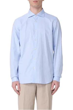 Manuel Ritz Heren, Overhemden, Blauw, Maat: 6XL Katoen