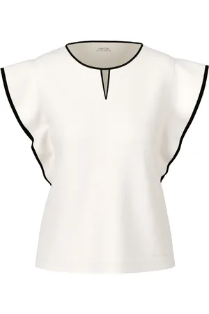 Marc Cain Dames, Blouses & Shirts, Wit, Maat: M