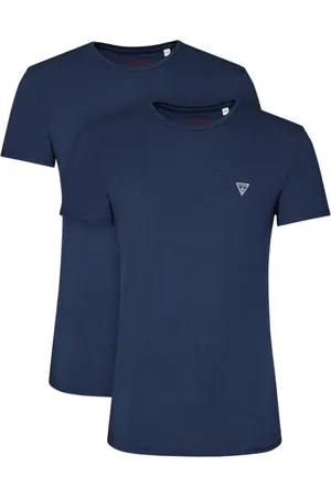 Guess Heren, Tops, Blauw, Maat: XL Katoen