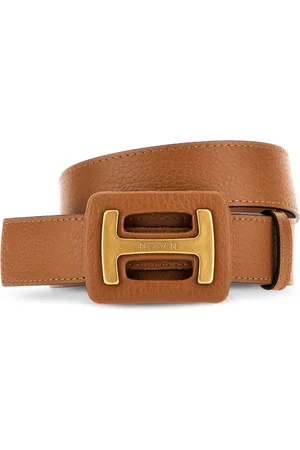 Hogan Dames, Accessoires, Bruin, Maat: 95 CM Leer