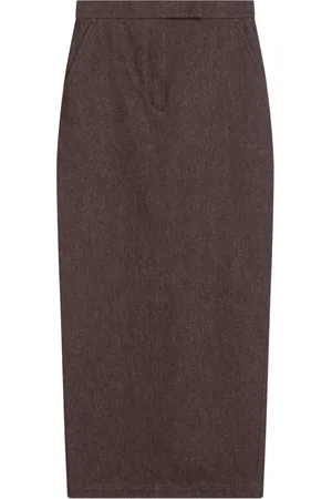 Max Mara Dames, Rokken, Bruin, Maat: XS