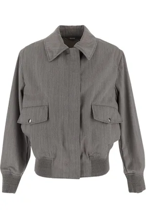 Stella McCartney Dames, Jassen, Grijs, Maat: 2XS Wol