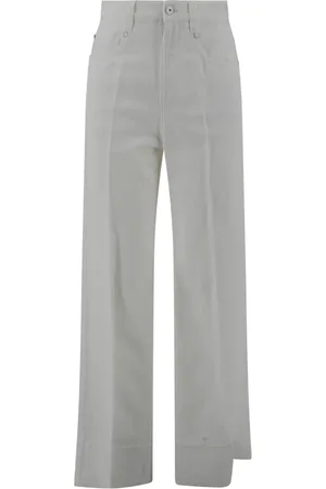 Brunello Cucinelli Dames, Broeken, Grijs, Maat: XS
