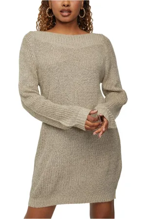JACQUELINE DE YONG Dames, Jurken, , Maat: 2XS L30 Acryl