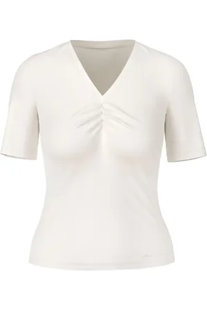 Marc Cain Dames, Tops, Wit, Maat: XL