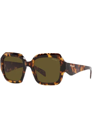 Prada Dames, Accessoires, Bruin, Maat: 53 MM