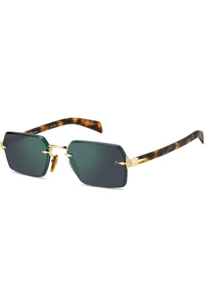 DB EYEWEAR BY DAVID BECKHAM Unisex, Accessoires, Geel, Maat: 56 MM