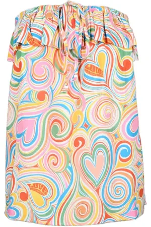 Moschino Dames, Tops, Veelkleurig, Maat: S Katoen