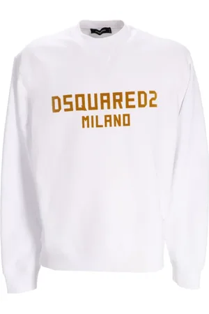 Dsquared2 Heren, Sweatshirts & Hoodies, Wit, Maat: XL