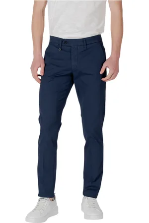 Antony Morato Heren, Broeken, Blauw, Maat: W36 Katoen