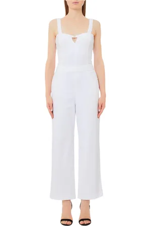 Liu Jo Dames, Jumpsuits & Playsuits, Wit, Maat: W29