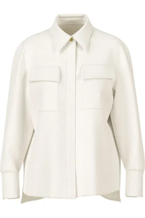Marc Cain Dames, Blouses & Shirts, Wit, Maat: 2XL