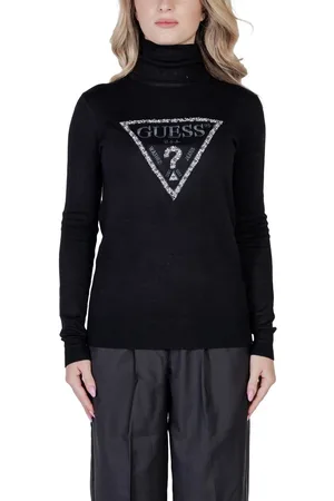 Guess Dames, Truien, Zwart, Maat: XS Viscose