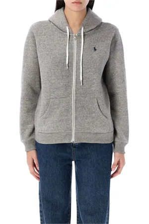 Ralph Lauren Dames, Sweatshirts & Hoodies, Grijs, Maat: L Katoen