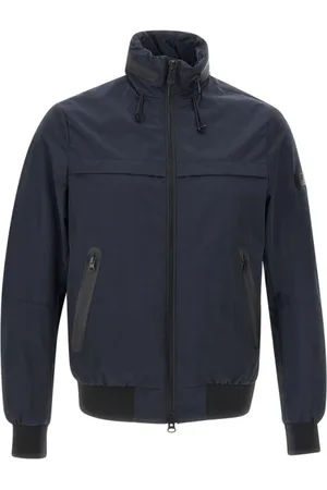 Peuterey Heren, Jassen, Blauw, Maat: L
