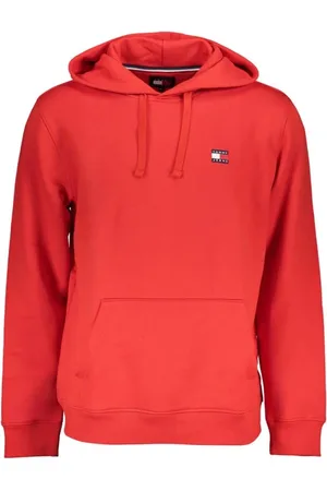 Tommy Hilfiger Heren, Sweatshirts & Hoodies, Rood, Maat: 2XL Katoen