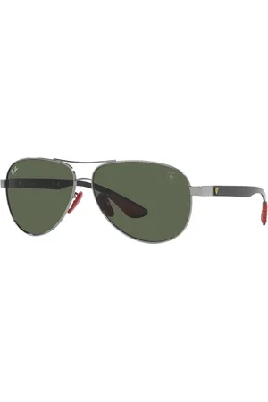Ray-Ban Unisex, Accessoires, Grijs, Maat: 61 MM