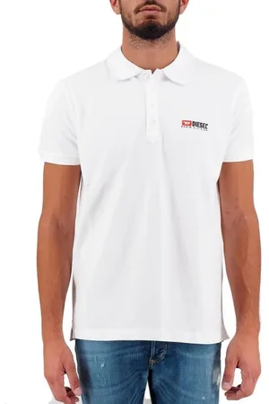 Diesel Heren, Tops, Wit, Maat: XL Katoen
