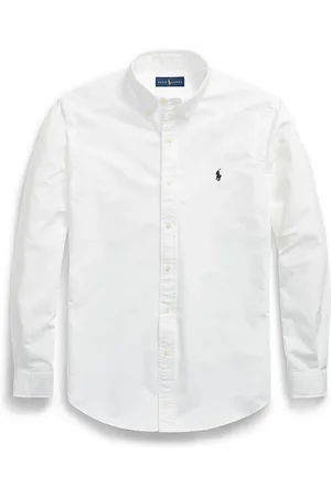 Ralph Lauren Heren, Overhemden, Wit, Maat: S Katoen