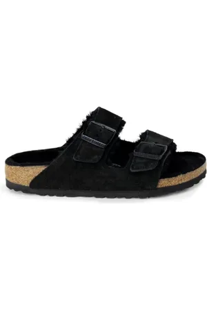 Birkenstock Dames, Schoenen, Zwart, Maat: 36 EU Suède
