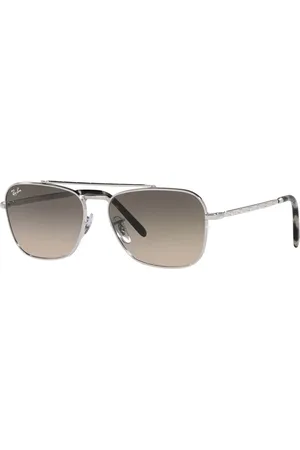 Ray-Ban Unisex, Accessoires, Grijs, Maat: 55 MM Satijn