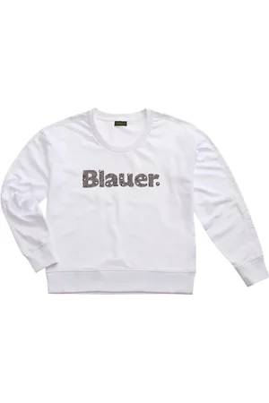 Blauer Dames, Blouses & Shirts, Wit, Maat: S Katoen