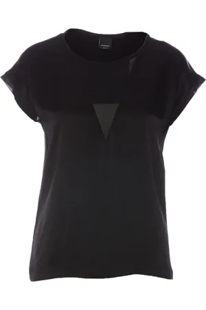 Pinko Dames, Tops, Zwart, Maat: XS Satijn