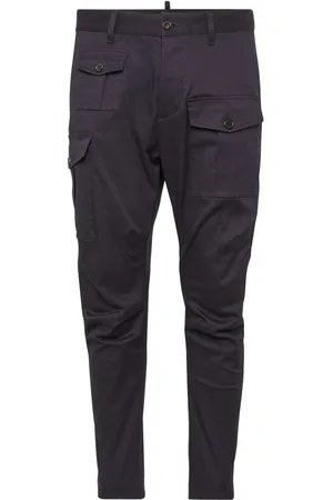 Dsquared2 Heren, Broeken, Blauw, Maat: XL Katoen