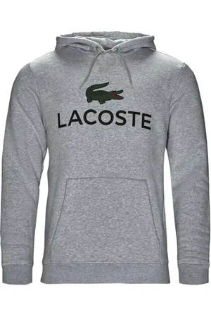 Lacoste Heren, Sweatshirts & Hoodies, Grijs, Maat: S Katoen