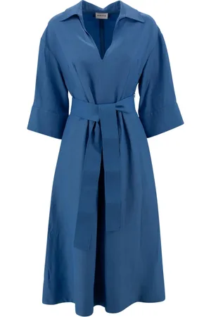 P.A.R.O.S.H. Dames, Jurken, Blauw, Maat: XS